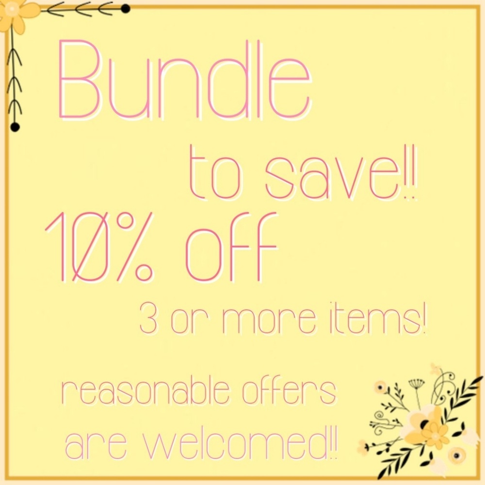 Bundle to Save!!